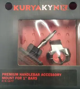 1677 Kuryakyn Handlebar Accessory Mount For 1 Inch Bars Nos 1677 Kuryakyn Handlebar Accessory Mount For 1 Inch Bars Nos