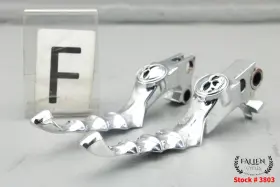45015-96 Kuryakyn 2006 Harley Electra Glide 1984 Handle Lever Set Zombie Skull Chrome