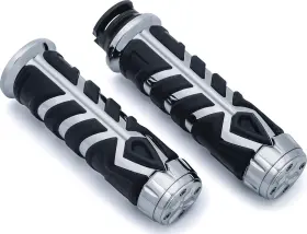 5628 Kuryakyn Spear Grips For Scout Chrome