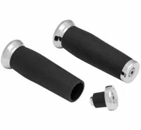 5948 Kuryakyn Chrome Thresher Grips 7/8 Or 1 Inch Bar 5948 Kuryakyn Chrome Thresher Grips 7/8 Or 1 Inch Bar