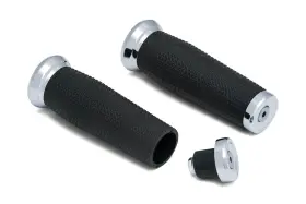 5950 Kuryakyn Thresher Grips - Chrome 5950 Kuryakyn Thresher Grips - Chrome