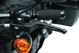 6682 Kuryakyn Dillinger Levers 96-up Cable Stain Black