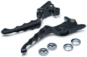 Kur6745 Kuryakyn 6745 Zombie Levers For V-twins Black
