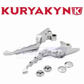 Kuryakyn Mn/tr4k Zombie Levers For 2018-2020 Harley Davidson Flsb Sport Glide 107 - Bi Kuryakyn Mn/tr4k Zombie Levers For 2018-2020 Harley Davidson Flsb Sport Glide 107 - Bi
