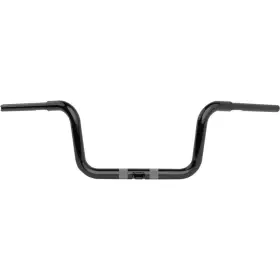 La-7324-08b La Choppers 1-1/4 Inch Twin Round Handlebars Gloss Black #la-7324-08b