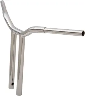 La-7337-16 La Choppers 1-1/4 Inch Straight Risers For Welded Kage Fighter T-bars - Chrome