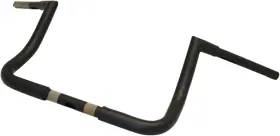 La-7361-10m La Choppers 1 1/4 Inch Twin Peak Touring Handlebar Black 10 Bagger #la-7361-10m