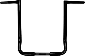 La-7361-18b La Choppers 1-1/4 Inch Twin Peaks Touring Bagger Handlebar - 18 Black Powderc