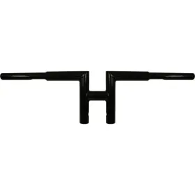 La-7386-12b La Choppers 1-1/4 Inch Miter-t Handlebar - 12 Black Motorcycle Street Bike