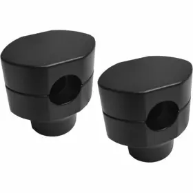 La-7410-02m La Choppers 1 Inch Handlebar Riser Kit For Hd Springer - Flat Black