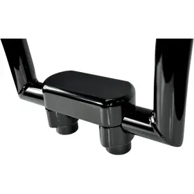La-7442-01b La Choppers Black 1-1/2 Inch Risers With Solid Top