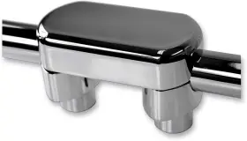 Tall-chrome-la-7446-01 La Choppers La-7446-01 Hefty Handlebar Riser/top Clamp Kit-1-1/2 Inch
