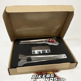 La-7470-10r La Choppers Straight 10 Inch Raw Performance Harley 1 Clamp Risers La-7470-10r La Choppers Straight 10 Inch Raw Performance Harley 1 Clamp Risers