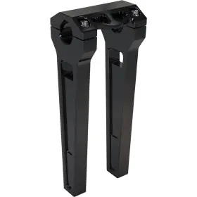 La-7480-10b La Choppers 10 Inch Black Anodized Straight Risers With 1-1/4 Clamping La-7480-10b La Choppers 10 Inch Black Anodized Straight Risers With 1-1/4 Clamping