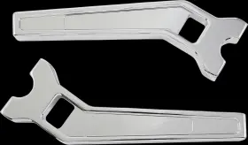 La-7481-10c La Choppers Performance Risers 10 Inch X 1-1/4 Chrome Pullback #la-7481-10c