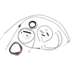 La-8006kt2b-16 La Choppers 15 Inch - 17 Cable Kit For Ft07 Road King