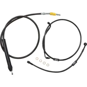 La-8155kt-19m La Choppers Cable/brake Line Kit - 18-20 Inch Ape Hangers Midnight La-8155kt-19m La Choppers Cable/brake Line Kit - 18-20 Inch Ape Hangers Midnight