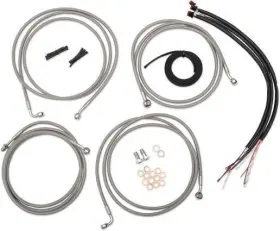 La-8310kt2-19 La Choppers Complete Handlebar Cable/brake And Clutch Line/wire Kit La-8310kt2-19 La Choppers Complete Handlebar Cable/brake And Clutch Line/wire Kit