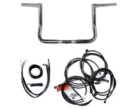 La-7361kt1-14b La Choppers La7361kt114b 1-1/4 Inch Big Twin Peaks Handlebar Kit - 14 Black La-7361kt1-14b La Choppers La7361kt114b 1-1/4 Inch Big Twin Peaks Handlebar Kit - 14 Black