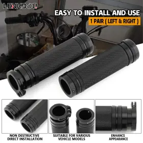 Mp05-im017-0007b Lenkdou 1 Inch 25mm Motorcycle Handlebar Hand Grips For Harley Dyna Touring Sportster Xl Mp05-im017-0007b Lenkdou 1 Inch 25mm Motorcycle Handlebar Hand Grips For Harley Dyna Touring Sportster Xl