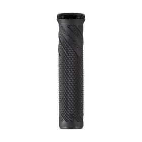 Lowas100 Lizard Skins Wasatch Single Lock-on Grips - 136mm Jet Black Pair Lowas100 Lizard Skins Wasatch Single Lock-on Grips - 136mm Jet Black Pair