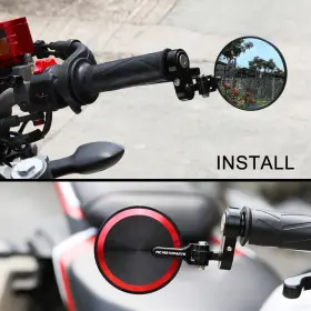Bemlp20rdfbamfksn1030 M-fcatory Red Reborn Bar End Mirrors Folding For Ducati 900ss 1000ss 98-06 05 04 03 02 01 Bemlp20rdfbamfksn1030 M-fcatory Red Reborn Bar End Mirrors Folding For Ducati 900ss 1000ss 98-06 05 04 03 02 01