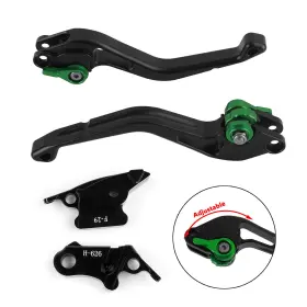M543-b007-grn Madhornets New Short Clutch Brake Lever Fit For Honda Cbr929rr 2000-2001 Yu