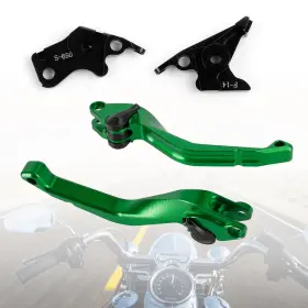M543-d020-grn Madhornets Cnc Short Clutch Brake Lever Fit For Yamaha Yzf R1 R6 Fz1 Fazer R6s Us/ca Wr