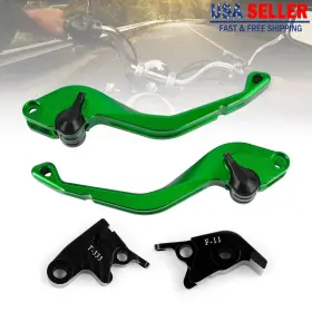 M543-d049-grn Madhornets Cnc Short Clutch Brake Lever Fit For Daytona 675 R Speed Triple 1050 Ue