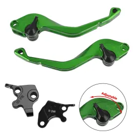 M543-d108-grn Madhornets Cnc Short Clutch Brake Lever Fit For Yamaha Yzf R125 2008-2011 Us