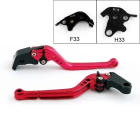 M543-l006-red Madhornets Long Brake Clutch Levers Fit Honda Cb1000r 08-14 Cbr1000rr/fireblade 04-07 Red U