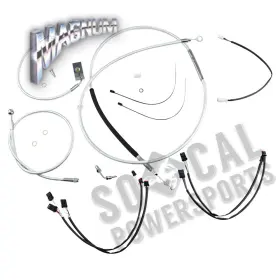 387941 Magnum Sterling Chromite Ii Handlebar Installation Kit For 12-14 Inch Ape - 387941 Magnum Sterling Chromite Ii Handlebar Installation Kit For 12-14 Inch Ape -