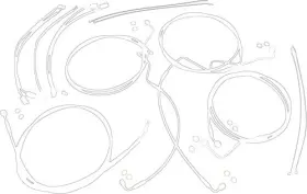 0662-0671 Magnum 486411 Xr Stainless Dot Handlebar Installation Kits 0662-0671 Magnum 486411 Xr Stainless Dot Handlebar Installation Kits