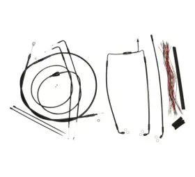 486871 Magnum Black Vinyl Xr Handlebar Installation Kit For Use With 12 Inch -14 Ape Hanger