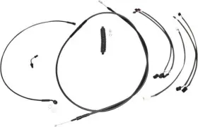 486962 Magnum Xr Stainless Dot Handlebar Installation Kits 15 Inch - 17 Black