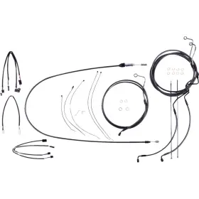 12in-14 Magnum 4871201 Black Pearl Handlebar Installation Kit For Inch Ape - 12in-14 Magnum 4871201 Black Pearl Handlebar Installation Kit For Inch Ape -
