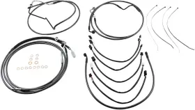 487412 Magnum Black Pearl Cable Installation Kit For 15 Inch -17 Handlebars 487412 Magnum Black Pearl Cable Installation Kit For 15 Inch -17 Handlebars