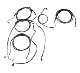 487844 Magnum Black Pearl Designer Series Handlebar Installation Kit For Use With 10 Inch