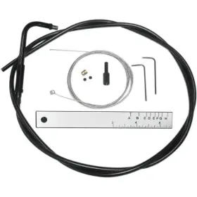 493529 Magnum Byo Build Your Own Throttle/idle Cable Kit - Black Vinyl Motorcycle 493529 Magnum Byo Build Your Own Throttle/idle Cable Kit - Black Vinyl Motorcycle
