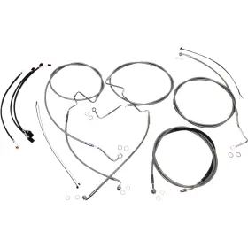 589921 Magnum Stainless Steel/chrome Xr Control Cable Kit