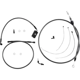 Ft18-ft24 Magnum 7871256 Karbonfibr Handlebar Installation Kit - 6 Inch For Softail