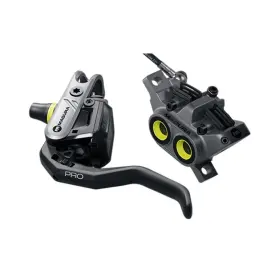 2703046 Magura Gustav Pro Disc Brake And Lever - Front/rear 4-piston Black/gray