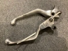 Ha0002 Mati Chrome Brake Clutch Lever For Harley Softail Fxst Flst Fxstd Flstn Fxstc Flstse