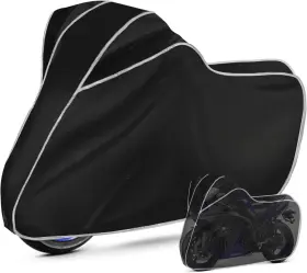 M-mc-010 Matrjestice Motorcycle Cover All Season Universal Weather Quality L 104inch Black