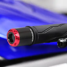 Be6rbkm8gsuspn24041 Mc Motoparts Mshine Red Bar Ends Plugs For Kawasaki Versys 1000 12 13 14 15 16 17 18
