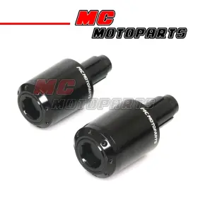 Bmhbe3rbkfzpn23040 Mc Motoparts Atom Black Bar End Cap Plugs For Yamaha Xsr700 16 17 18 19 20 21 22