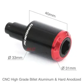 Bmhbe3rrdhopn23095 Mc Motoparts Atom Red Bar End Cap Plugs For Honda Cbr1000rr Abs 10 11 12 13 14 15 Bmhbe3rrdhopn23095 Mc Motoparts Atom Red Bar End Cap Plugs For Honda Cbr1000rr Abs 10 11 12 13 14 15