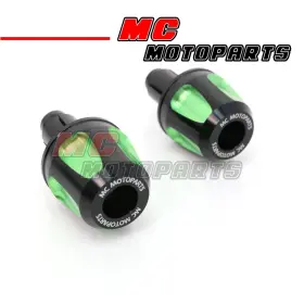 Mcrcbe771xxkawasn030 Mc Motoparts Billet Kaixa Racing Bar Ends For Kawasaki Zx-6r Zx-10r Ninja 2007-2017 08 09 10