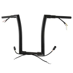 Mokfxbcx233 Mokitdora Harley Prewired 16 Inch Ape Hanger Bar For Softail Sportster Road King 2007-2013