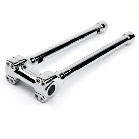 Mokfxbzj112 Mokitdora 1 Inch Clamp 10 Rise Handlebar Riser For Touring Softail Sportster Dyna Black Mokfxbzj112 Mokitdora 1 Inch Clamp 10 Rise Handlebar Riser For Touring Softail Sportster Dyna Black